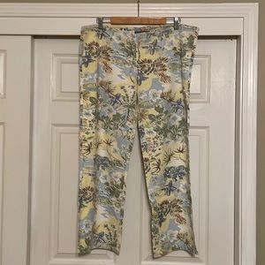 Vintage look linen blend pants by Planet Gold